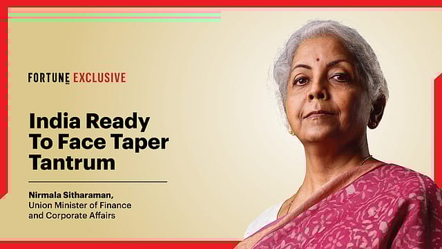 India ready to face taper tantrum: Sitharaman