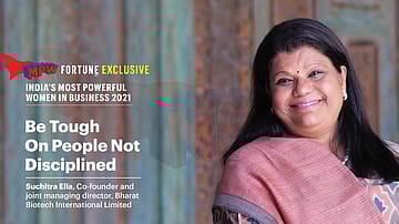 Be tough on people not disciplined: Bharat Biotech's Suchitra Ella