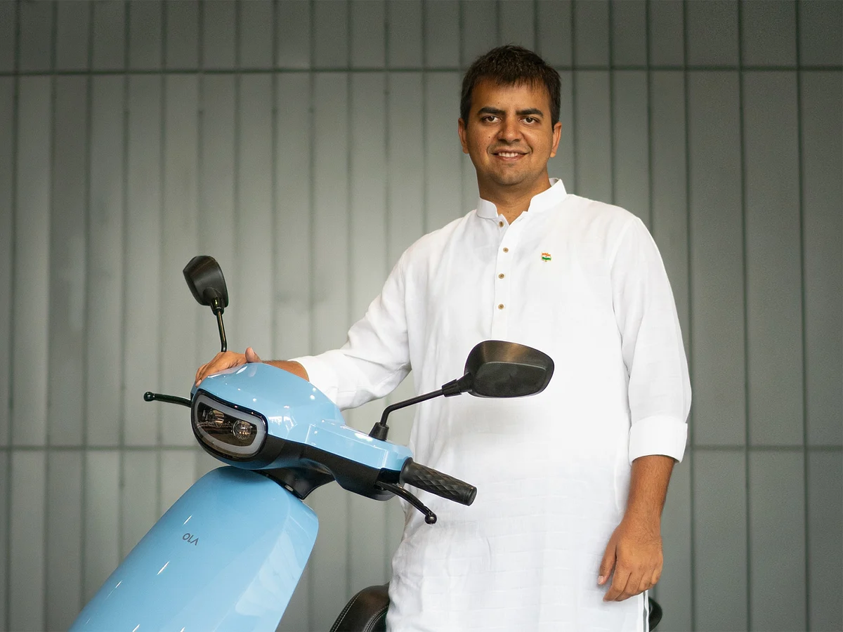Bhavish Aggarwal, chairman and managing director, Ola Electric