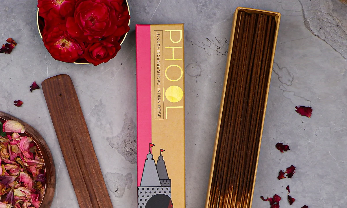 What sets Phool apart, which compelled people into buying its products, is taking the very notion of incense sticks out of the pantheons and temples.