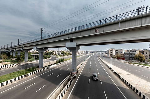 The Ganga Expressway is 594-km-long greenfield project of 6 lanes (expandable to 8 lanes), connecting Meerut and Prayagraj.