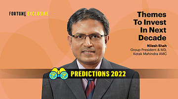 Predictions 2022: Kotak AMC's Nilesh Shah predicts great disruption due to digitalisation in financialisation