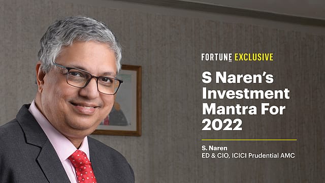 S Naren's investment mantra for 2022