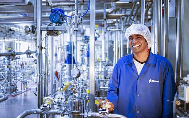 Biocon shares jump 7% on strong Q4, dividend declaration