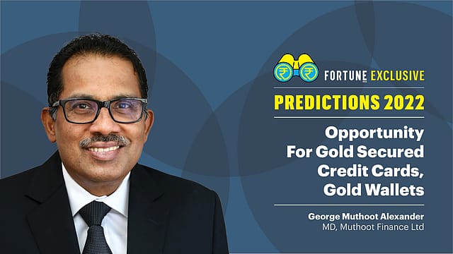 Predictions 2022: Opportunity for gold secured credit cards, gold wallets