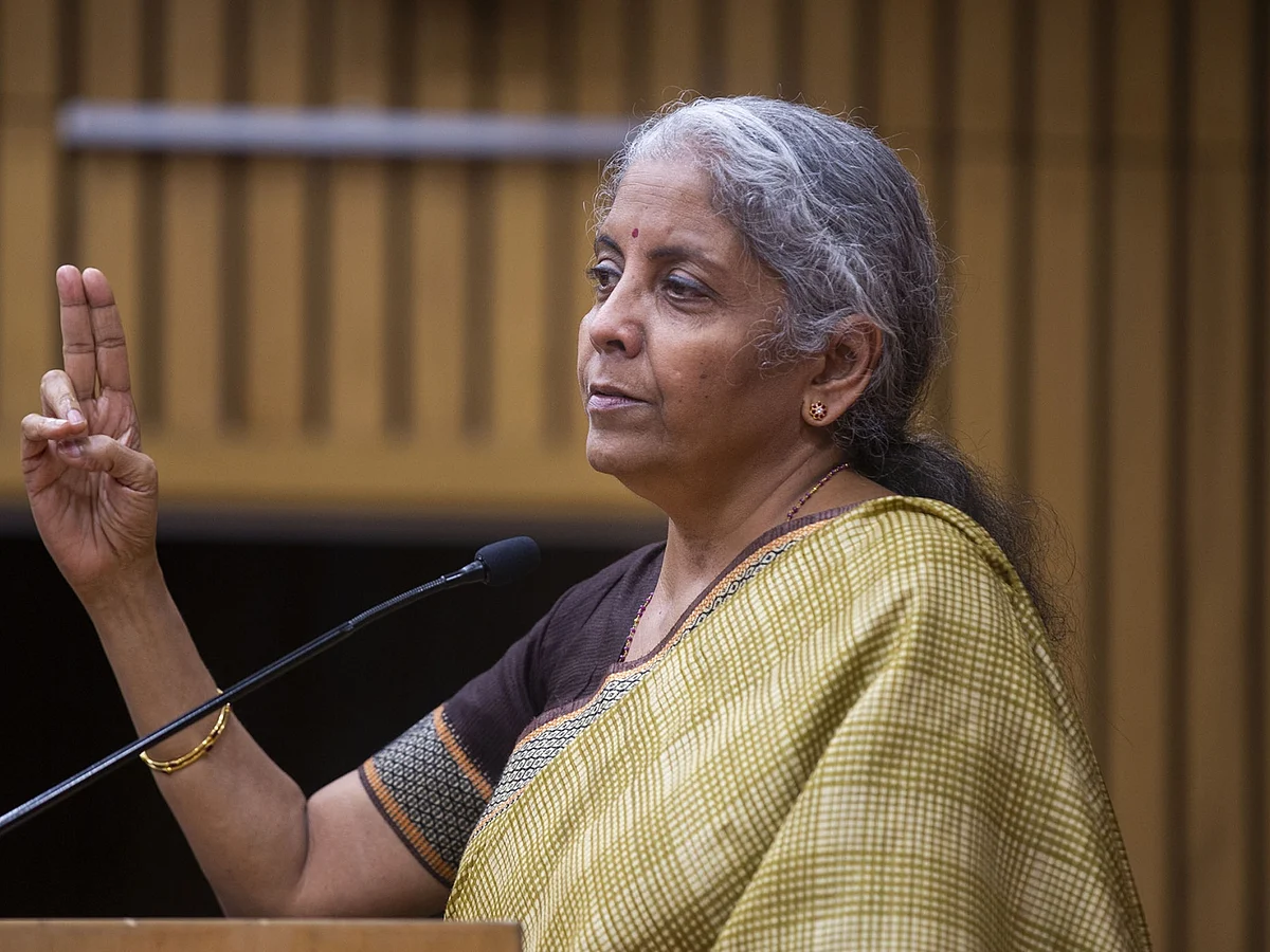 Finance minister Nirmala Sitharaman
