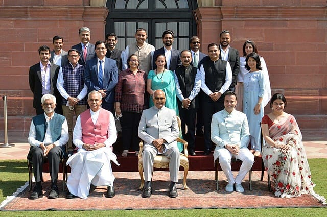 Amitabh Shah and top philanthropists have an inspiring interaction with President of India