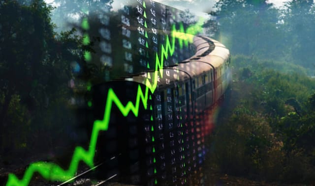 This midcap railway stock tripled investor money in 1 year