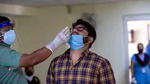 India's active caseload has increased to 53,720 as of Saturday with just over 10,000 new infections.