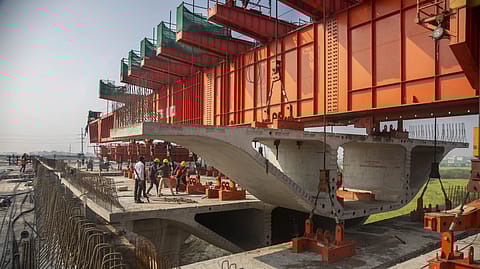 According data from the ministry of transport, highway contracts worth ₹9,22,404 crore is under construction as on March 31, 2021.