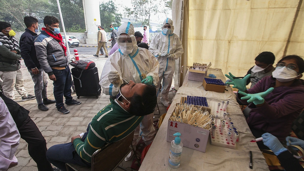 Covid spreading fast in 8 states; Haryana's Yamuna Nagar has highest 57%  positivity