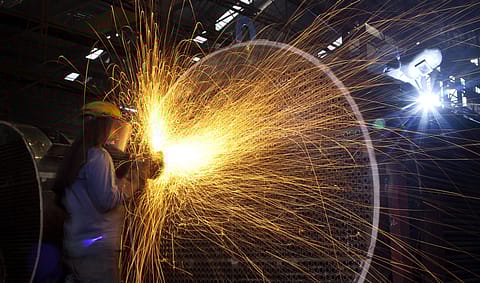 Infra stocks gained after FM Sitharaman announced ‘Gati Shakti’ plan.