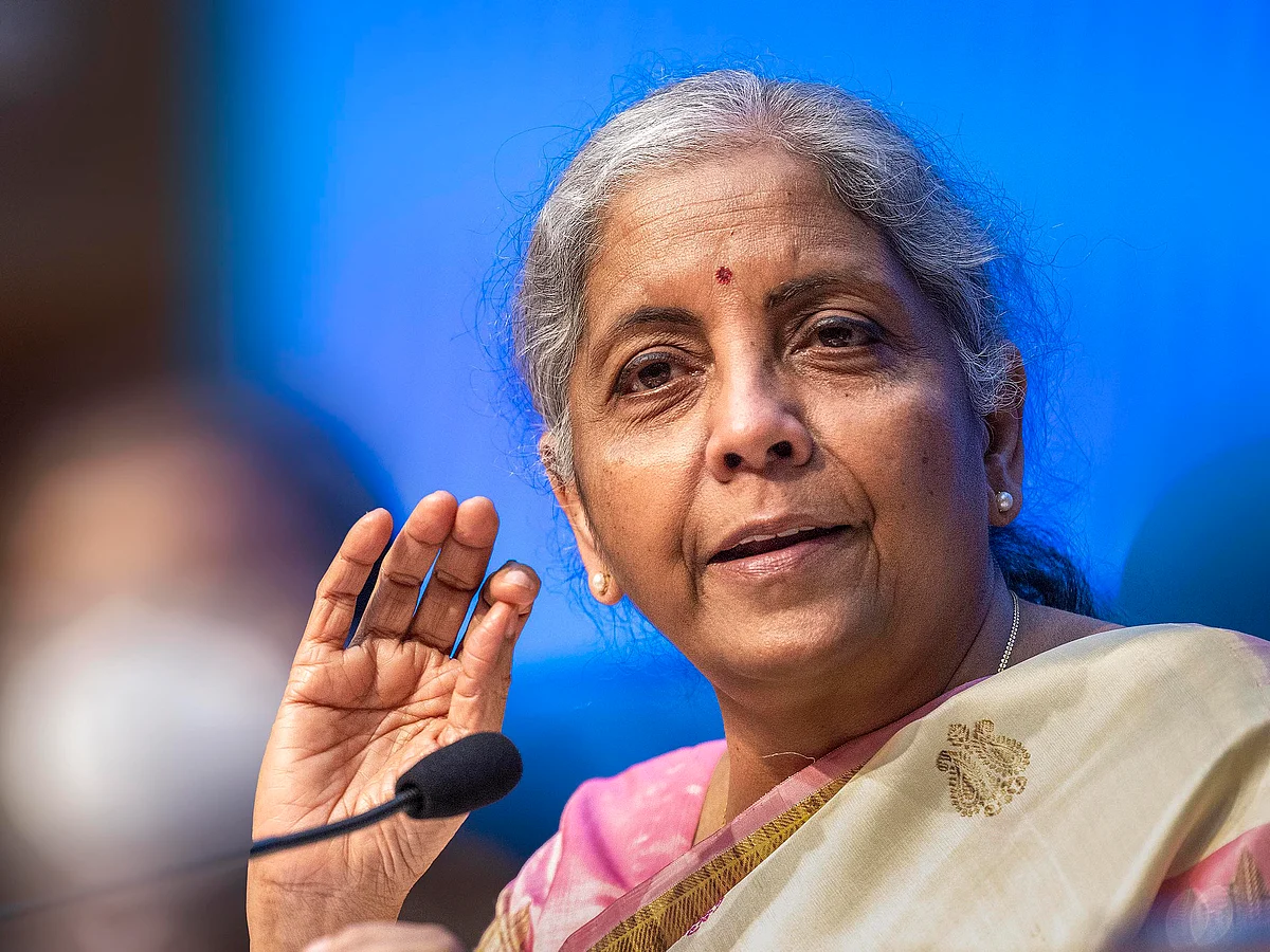 Union finance minister Nirmala Sitharaman