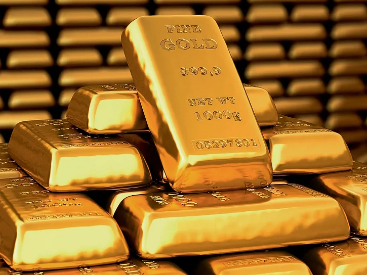 Gold has risen by over 7% in February.