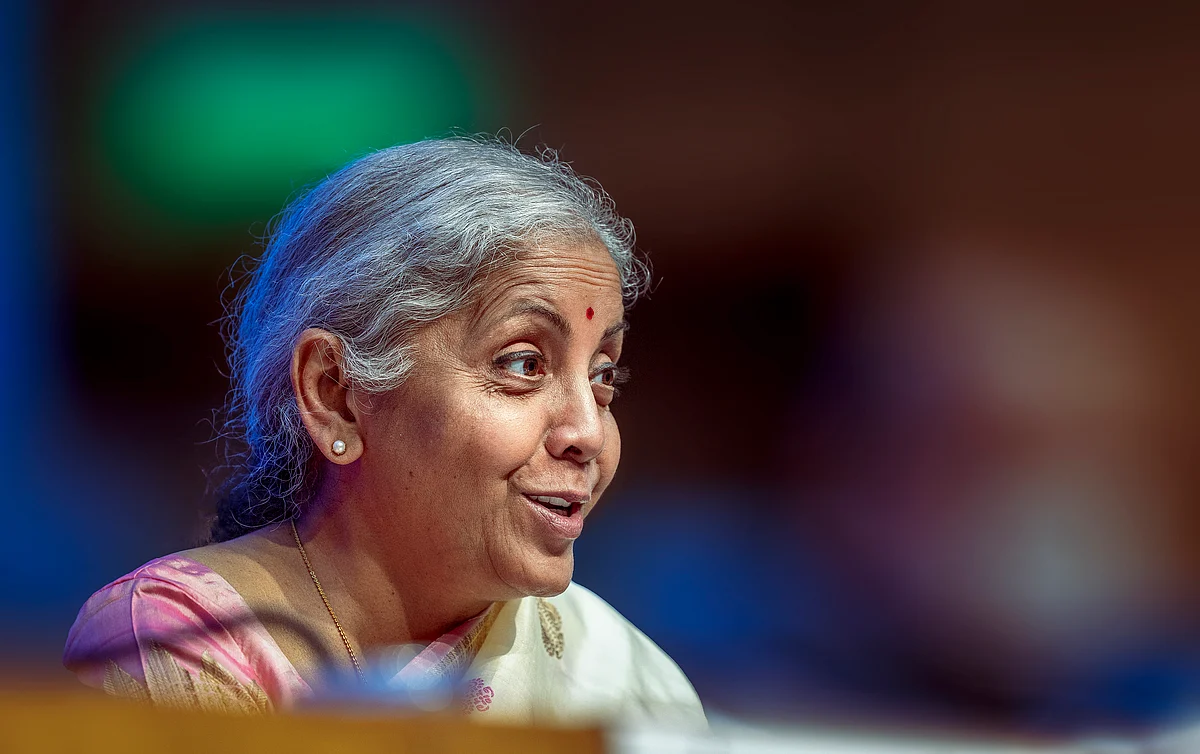 The Finance Minister praised retail investors' shift from fixed deposits to market investments—pointing out the increase in demat accounts and the growing number of young and female investors.