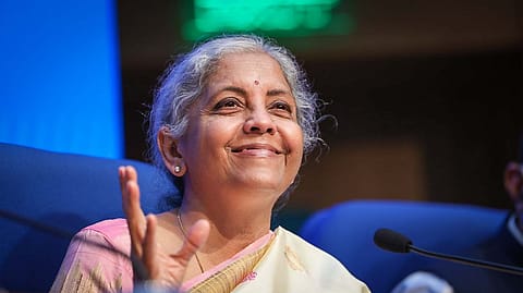 Finance minister Nirmala Sitharaman