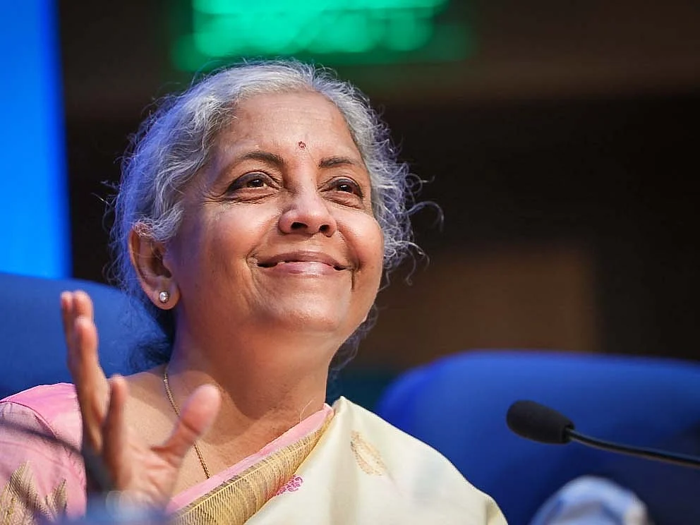 Finance minister Nirmala Sitharaman 