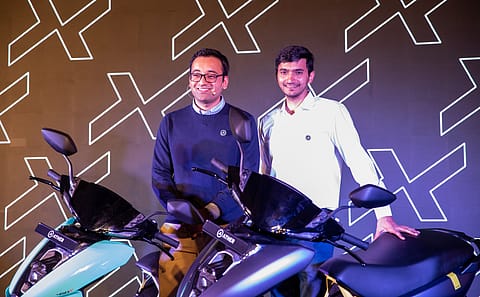 Tarun Mehta and Swapnil Jain, Co Founders, Ather Energy.