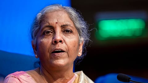 Union finance minister Nirmala Sitharaman