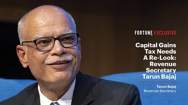 Relook at capital gains tax needed: Revenue Secretary Tarun Bajaj