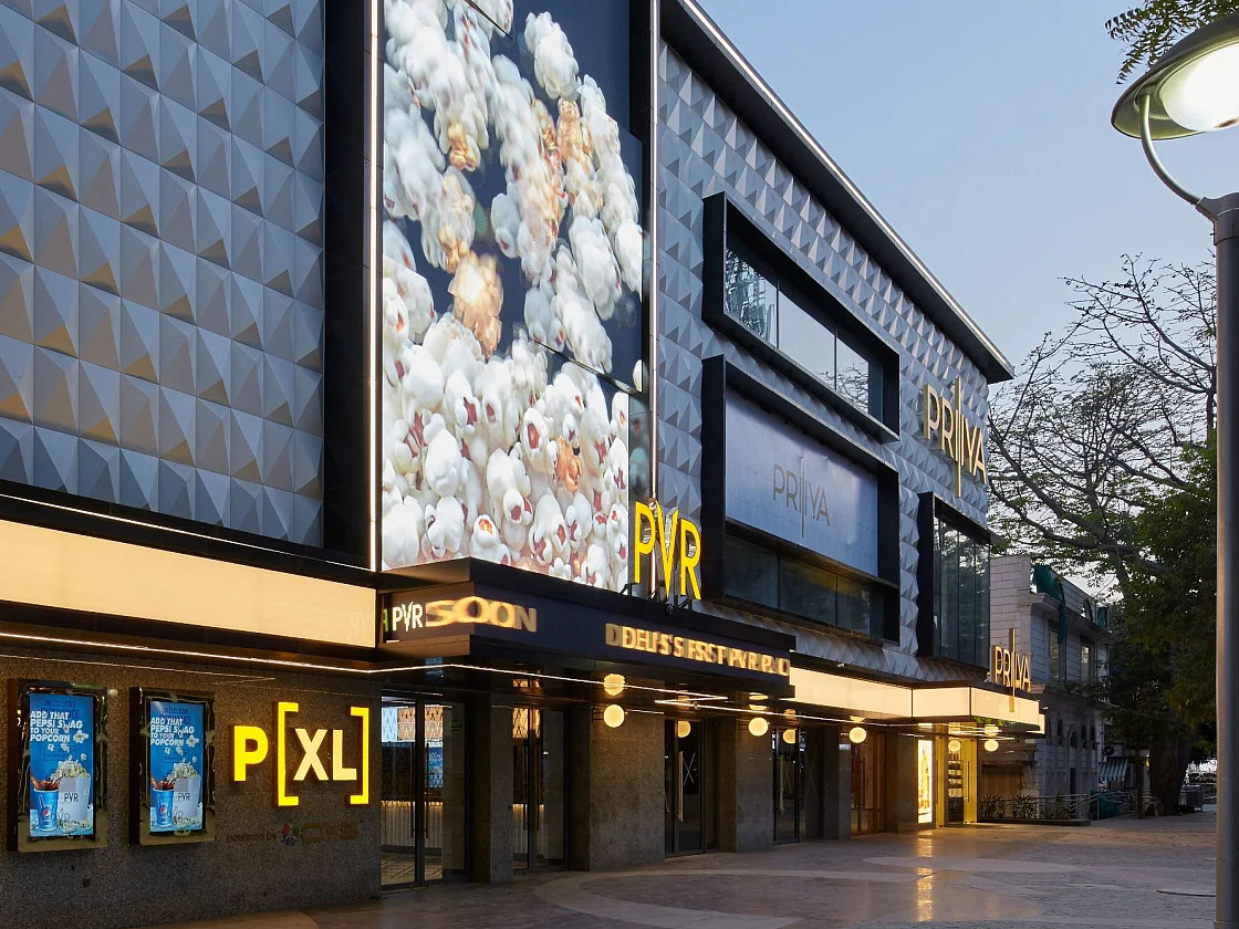 PVR has a stronger presence in the north, west and south, whereas Inox has more screens in the east.