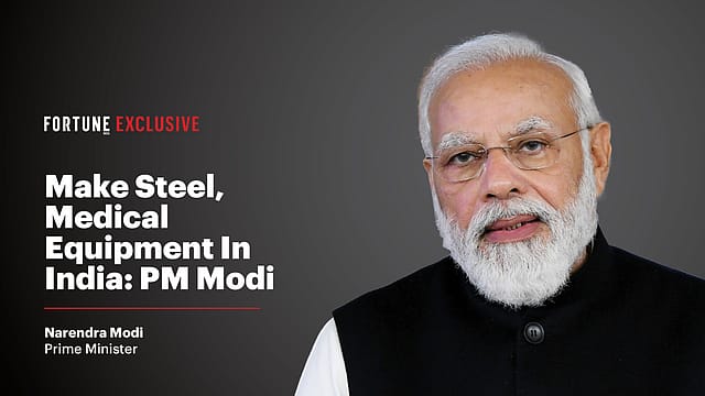 Manufacturers need to ensure India's minimum reliance on global markets: PM Modi