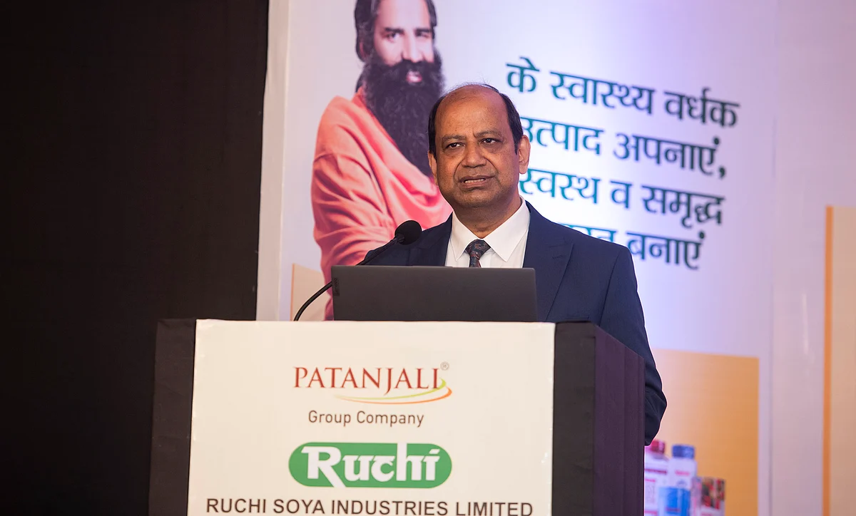 Ruchi Soya gained 20% to hit a high of ₹978.05 on the BSE