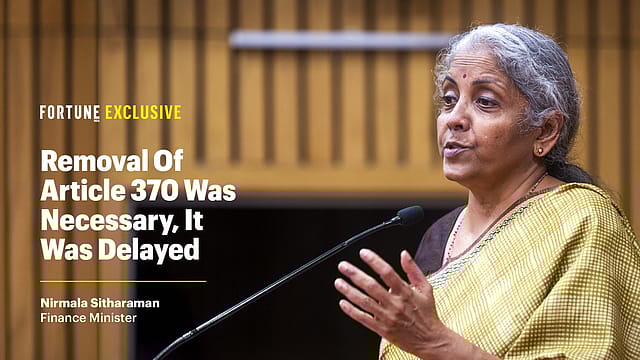 Abrogation of Article 370 helped remove unjust, discriminatory laws: FM