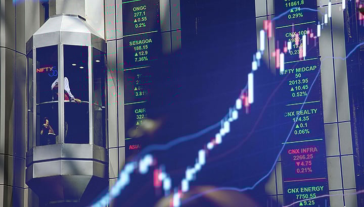 BJP win, Brent crude drop lifts Indian stock market