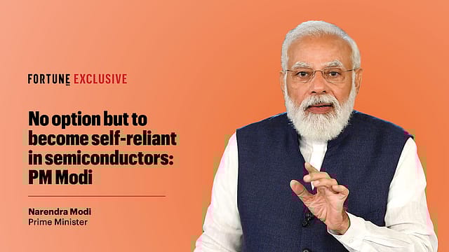 Indian manufacturers need to play lead role in semiconductors: PM Modi