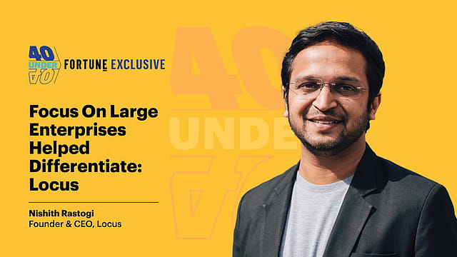 Group-level clients like Tatas is the ‘sweet spot’ we focused on: Locus’ Nishith Rastogi