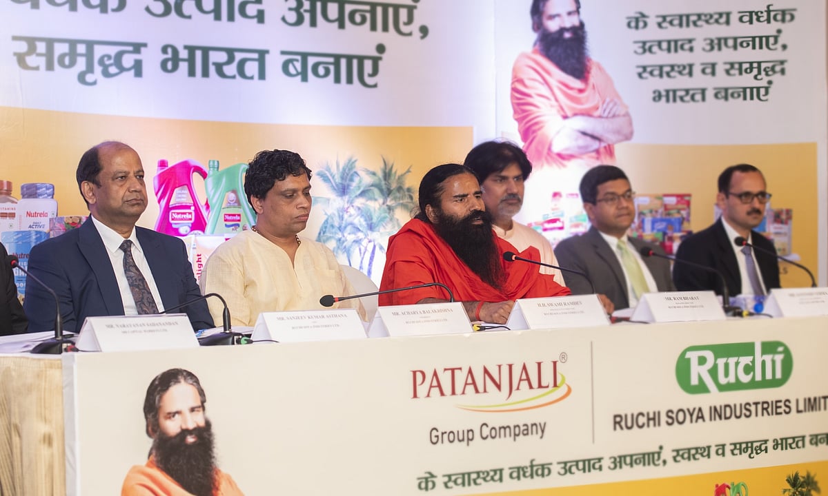 Ruchi Soya renamed as Patanjali Foods; stock surges