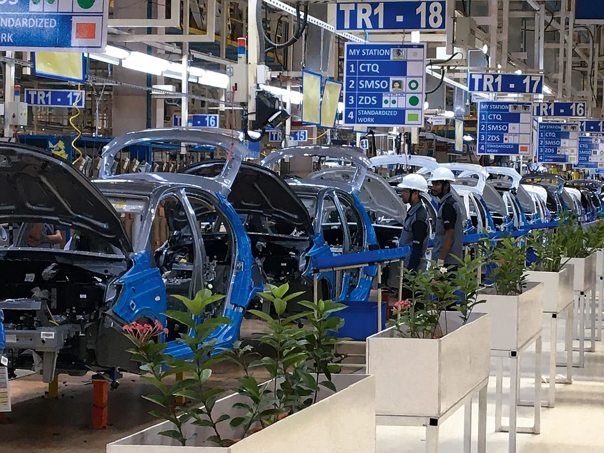 Tata Motors set several new sales records in the last financial year.