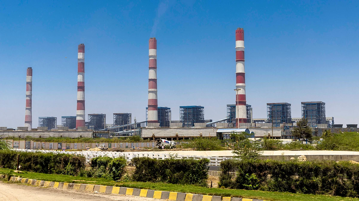 Adani Power shares ended 6.3% higher at ₹598.80 on the BSE
