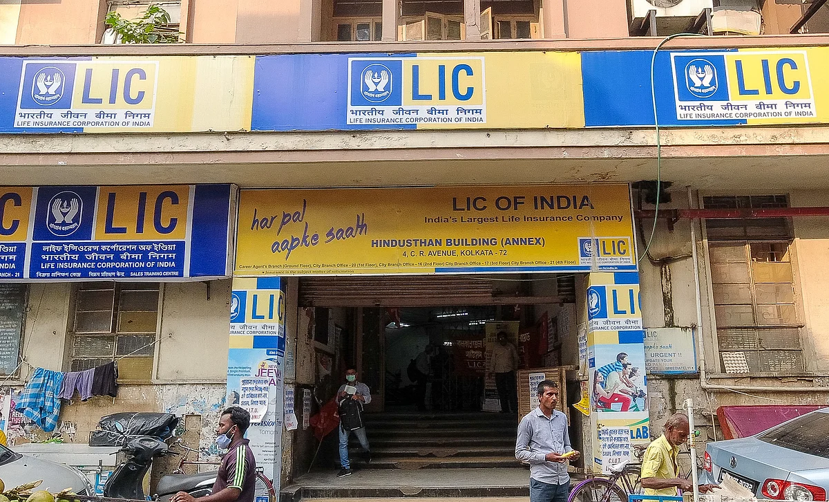 The LIC IPO is currently trading at a discount in the grey market, though.