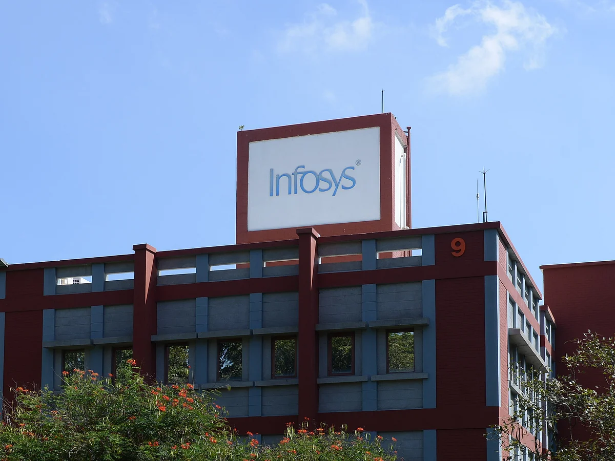 Infosys held its operating margin guidance for the ongoing financial year at 20%-22%.