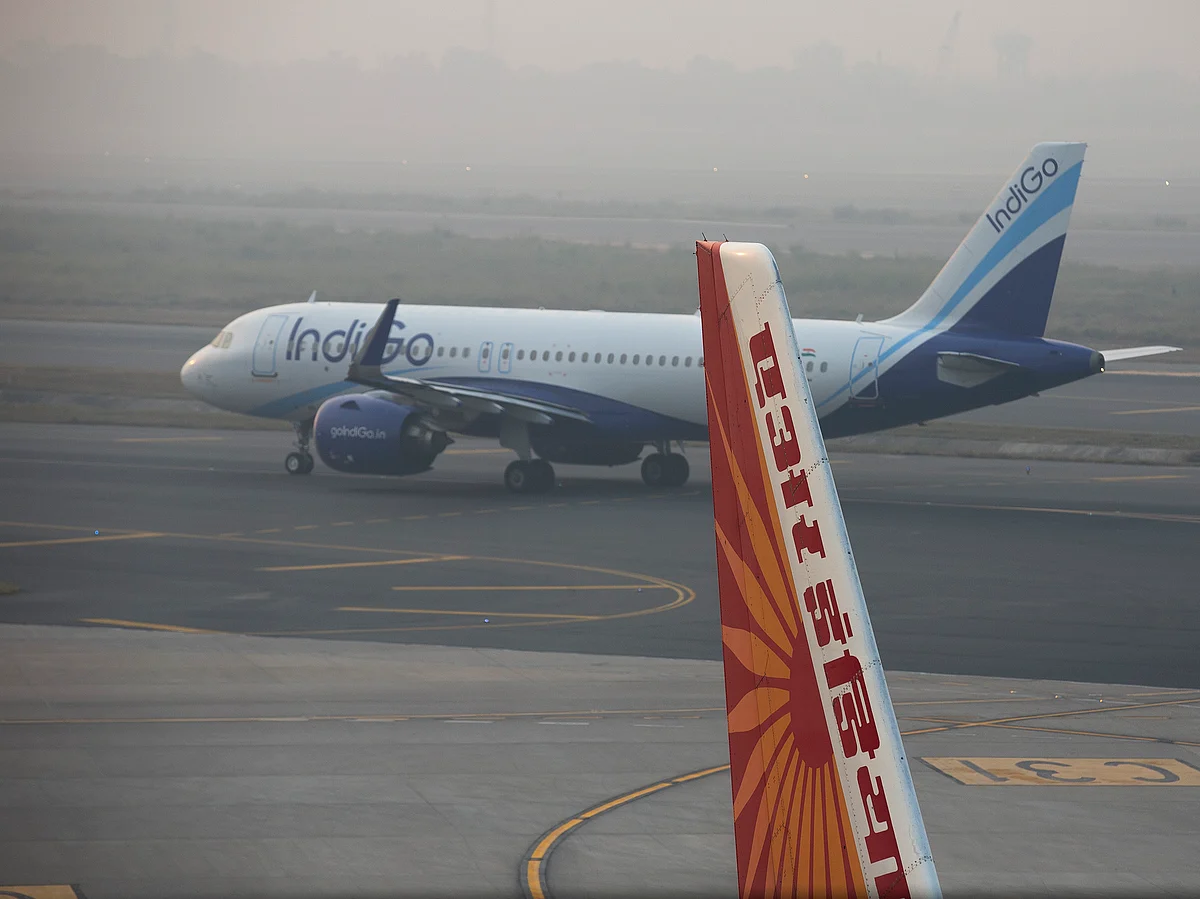IndiGo's domestic market share stands at 63.4%.