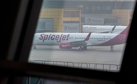 The aircraft landed safely in Patna and passengers were safely deboarded.