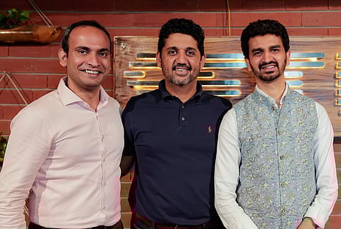 (From left) Sahil Kini, co-founder and CEO at Setu; B. Amrish Rau, CEO at Pine Labs; and Nikhil Kumar, co-founder and chief evangelist at Setu