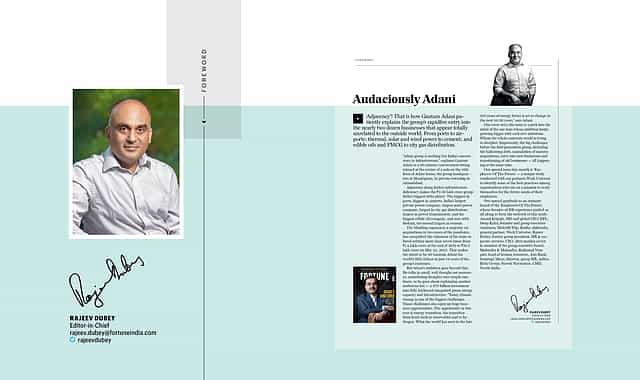 Audaciously Adani