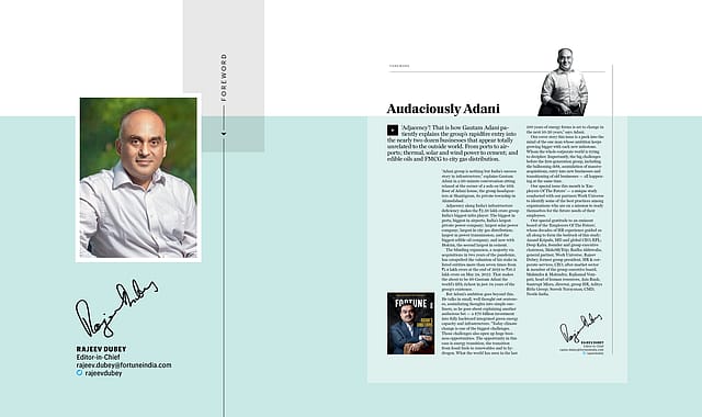 Audaciously Adani