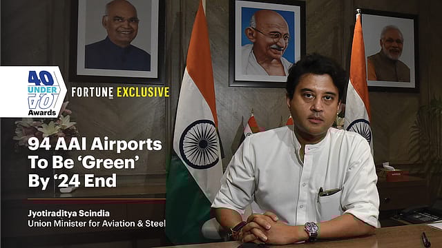 No carbon footprint at 90% of AAI airports by 2024: Scindia