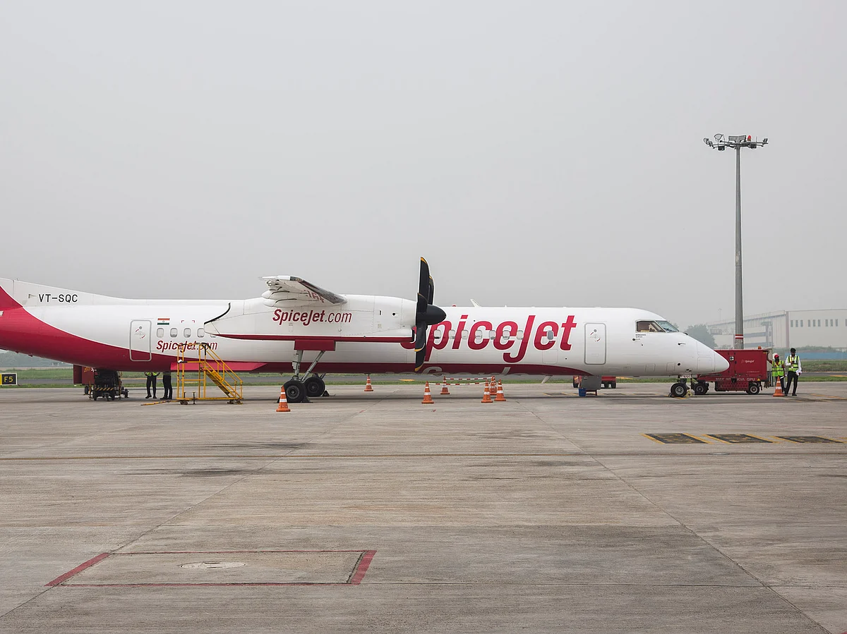 SpiceJet's market share stood at 6.9% during the January-March quarter.