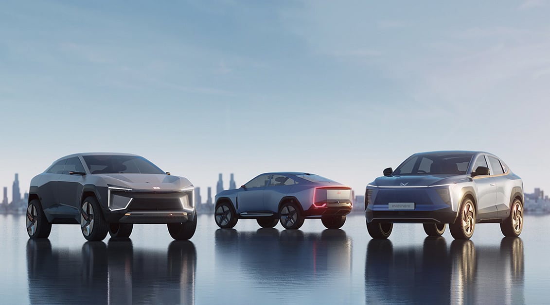 Mahindra unveils 5 new electric SUVs