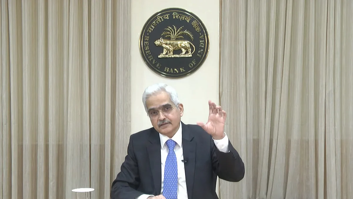 RBI Governor Shaktikanta Das expects inflation to remain above 4% over the next 12 months.