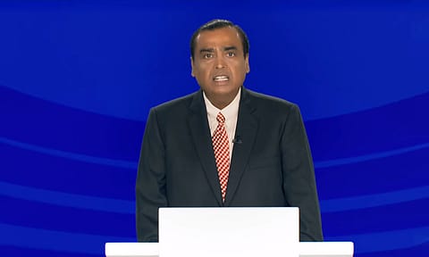 Reliance Industries chairman Mukesh Ambani