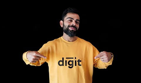 Digit Insurance is a digital full-stack insurance company backed by Kohli and Canadian billionaire Prem Watsa.