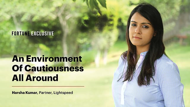 While there’s money for startups, it is very selective: Lightspeed's Kumar