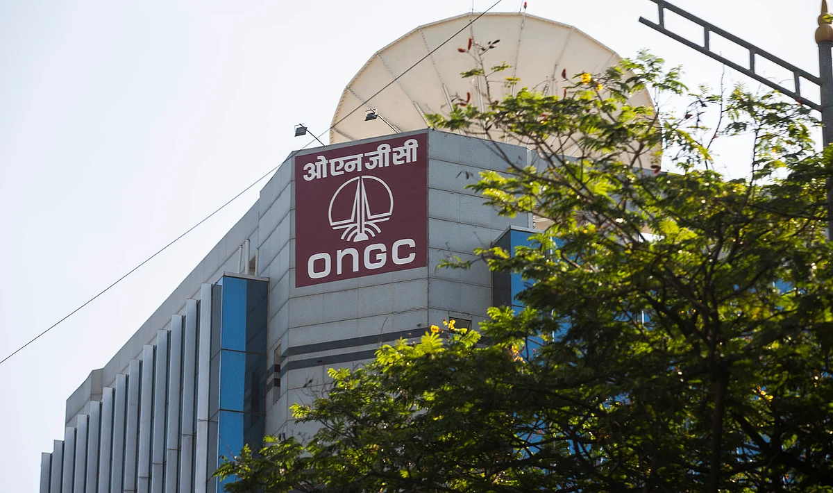ONGC shared end 1.2% higher at ₹201.85 on the BSE