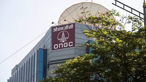 ONGC holds a 50.63% participating interest, and Invenire Petrodyne Ltd. holds the remaining 26.58%.
